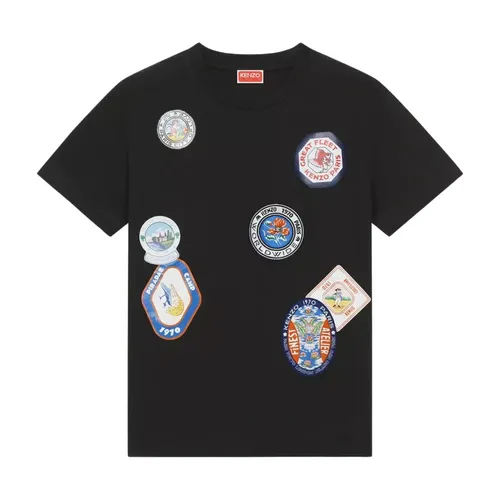 Kenzo - Tops > T-Shirts - Black - Kenzo - Modalova
