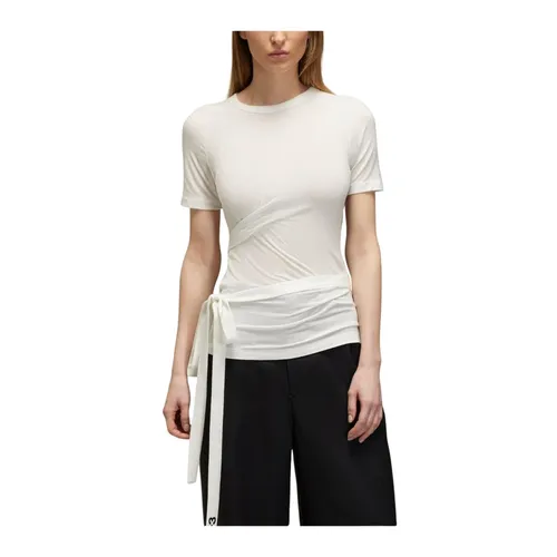 Y-3 - Tops > T-Shirts - White - Y-3 - Modalova