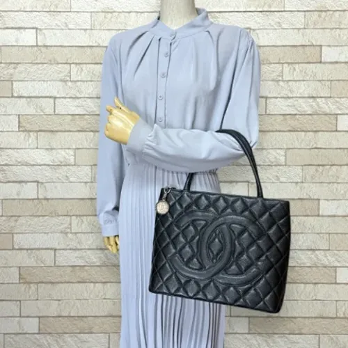 Pre-owned > Pre-owned Bags > Pre-owned Tote Bags - - Chanel Vintage - Modalova