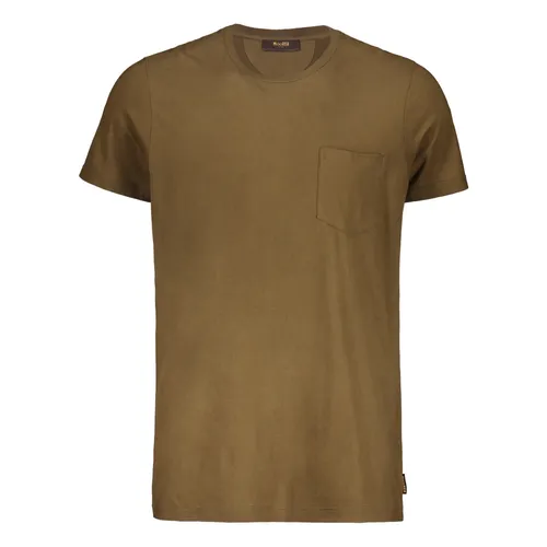 Moorer - Tops > T-Shirts - Green - Moorer - Modalova