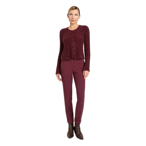 Trousers > Slim-fit Trousers - - Twinset - Modalova