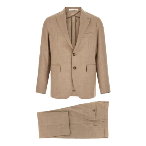 Suits > Suit Sets > Single Breasted Suits - - Tagliatore - Modalova