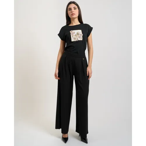Trousers > Wide Trousers - - YES ZEE - Modalova