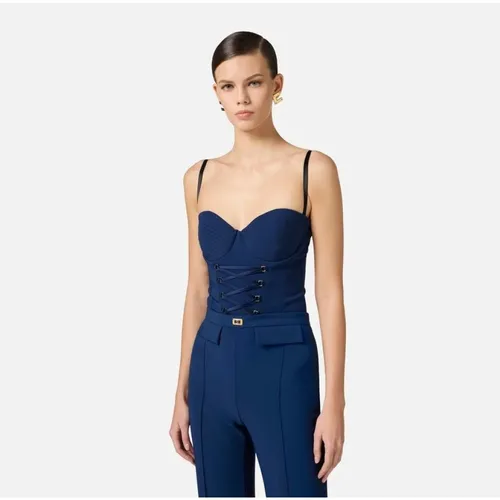 Tops > Body - - Elisabetta Franchi - Modalova