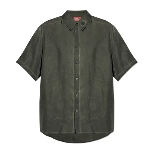 Shirts > Short Sleeve Shirts - - Diesel - Modalova