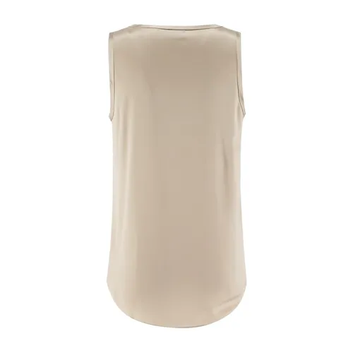 Tops > Sleeveless Tops - - Brunello Cucinelli - Modalova