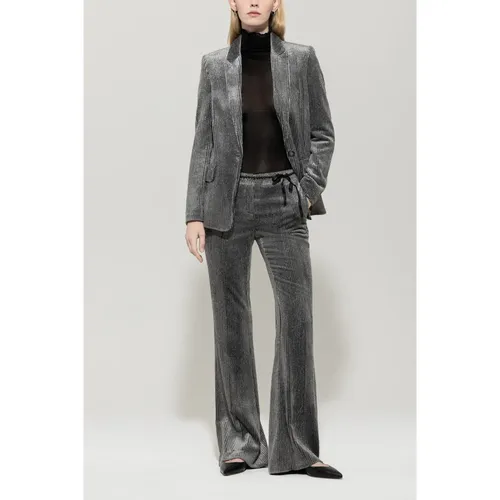Trousers > Wide Trousers - - Luisa Cerano - Modalova