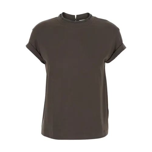 Tops > T-Shirts - - Brunello Cucinelli - Modalova