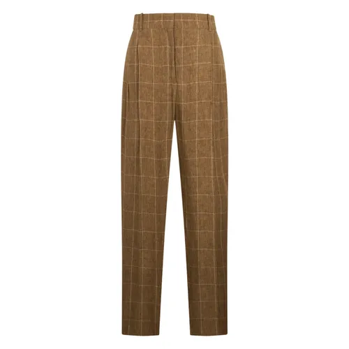 Trousers > Straight Trousers - - Fabiana Filippi - Modalova