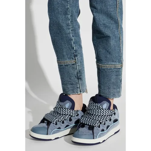 Lanvin - Shoes > Sneakers - Blue - Lanvin - Modalova