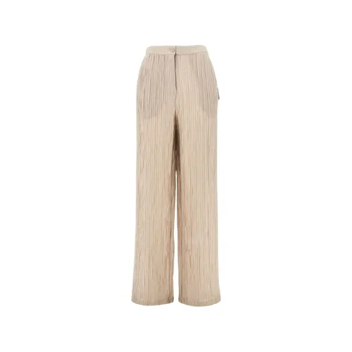 Trousers > Wide Trousers - - Emporio Armani - Modalova