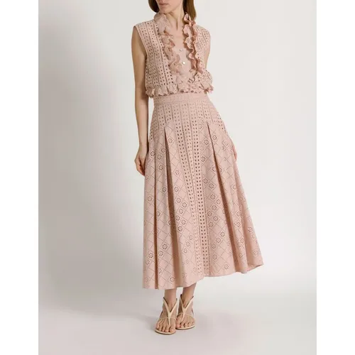 Tops > Sleeveless Tops - - Alberta Ferretti - Modalova