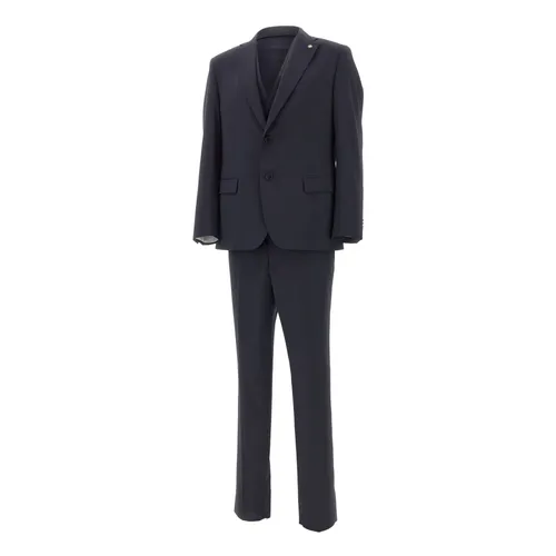 Suits > Suit Sets > Single Breasted Suits - - Manuel Ritz - Modalova