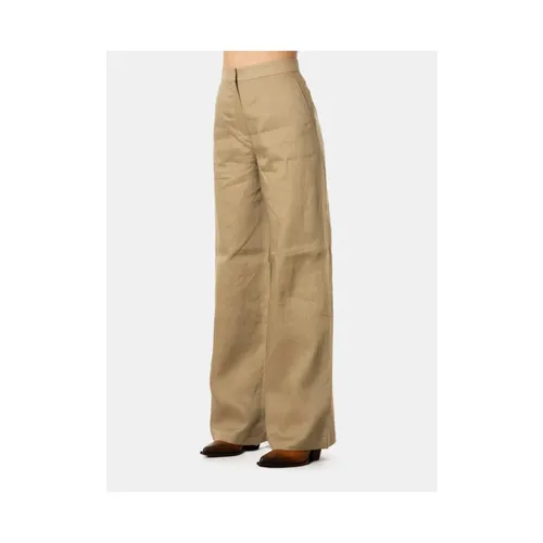 Trousers > Wide Trousers - - Max Mara Studio - Modalova