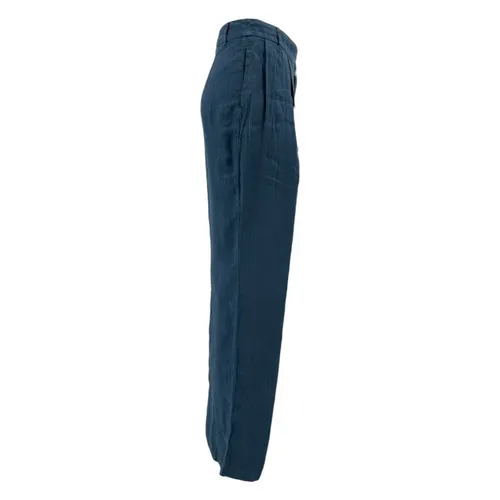 Trousers > Wide Trousers - - 120% Lino - Modalova