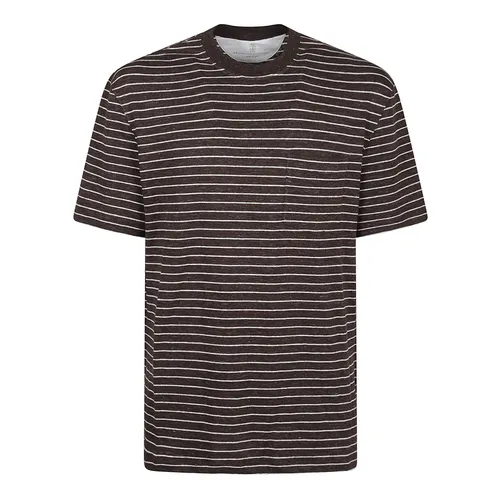 Tops > T-Shirts - - Brunello Cucinelli - Modalova