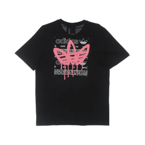 Adidas - Tops > T-Shirts - Black - Adidas - Modalova