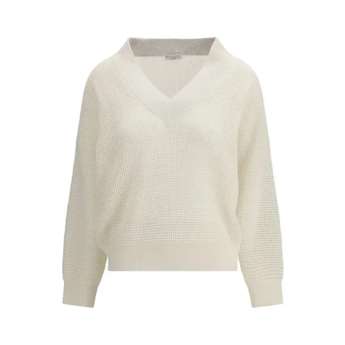 Knitwear > Cashmere Knitwear - - Brunello Cucinelli - Modalova