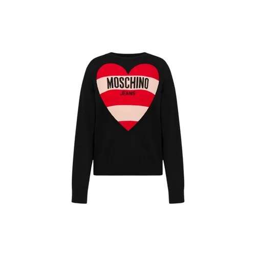 Knitwear > Round-neck Knitwear - - Moschino - Modalova