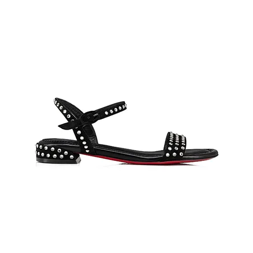 Shoes > Sandals > Flat Sandals - - Christian Louboutin - Modalova