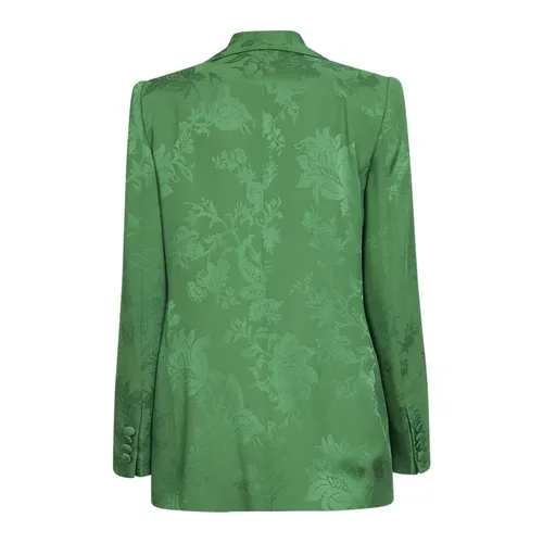 Etro - Jackets > Blazers - Green - Etro - Modalova