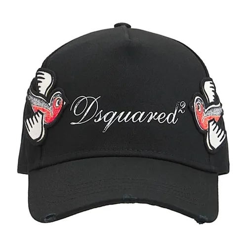 Accessories > Hats > Caps - - Dsquared2 - Modalova