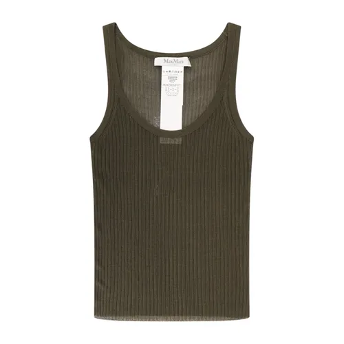 Tops > Sleeveless Tops - - Max Mara - Modalova