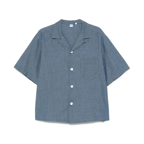 Shirts > Short Sleeve Shirts - - Aspesi - Modalova