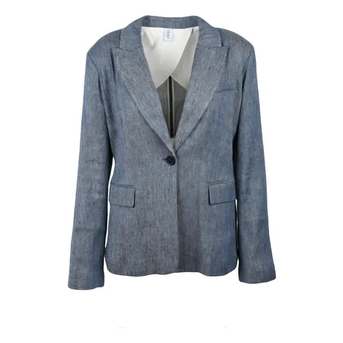 Liu Jo - Jackets > Blazers - Blue - Liu Jo - Modalova