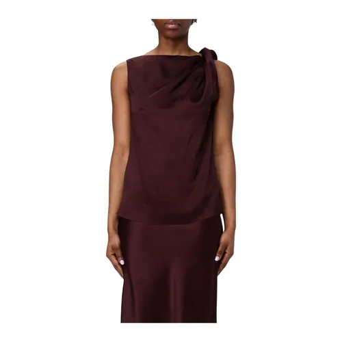 Tops > Sleeveless Tops - - Liviana Conti - Modalova