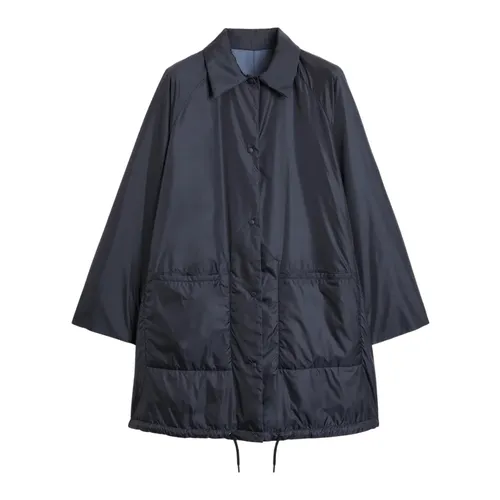 Aspesi - Coats > Parkas - Blue - Aspesi - Modalova