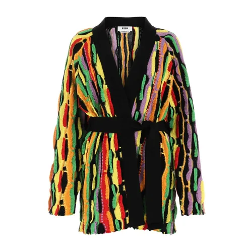 Knitwear > Cardigans - - Msgm - Modalova