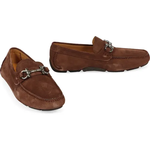 Shoes > Flats > Loafers - - Ferragamo - Modalova
