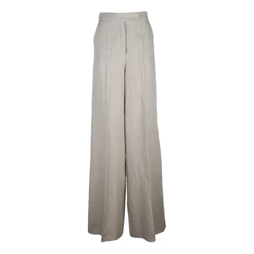 Trousers > Wide Trousers - - Max Mara - Modalova