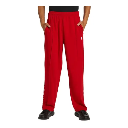 Trousers > Straight Trousers - - Marcelo Burlon - Modalova