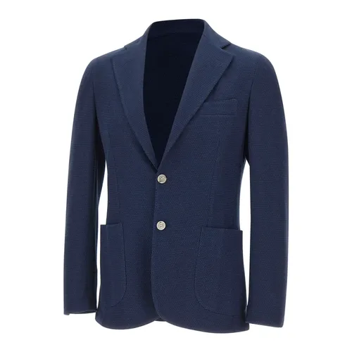 Barba - Jackets > Blazers - Blue - Barba - Modalova