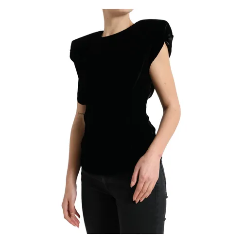 Tops > Sleeveless Tops - - Dolce & Gabbana - Modalova