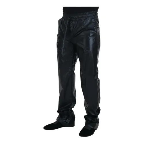 Trousers > Straight Trousers - - Dolce & Gabbana - Modalova