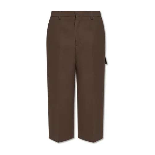 Trousers > Cropped Trousers - - Ami Paris - Modalova