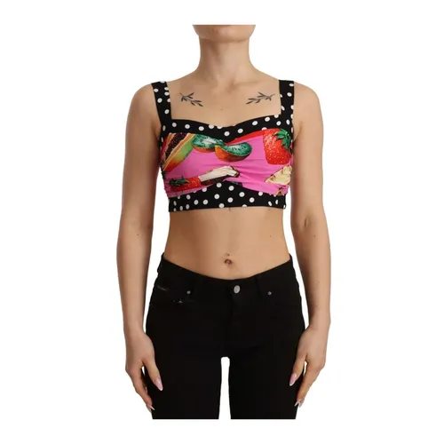 Tops > Sleeveless Tops - - Dolce & Gabbana - Modalova