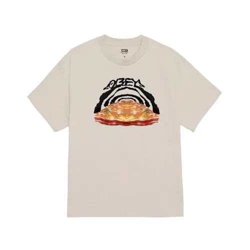Obey - Tops > T-Shirts - Gray - Obey - Modalova