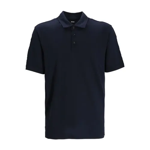 Hugo - Tops > Polo Shirts - Blue - Hugo - Modalova