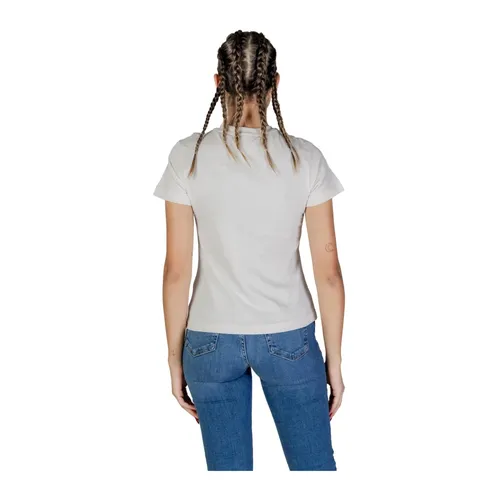 Guess - Tops > T-Shirts - White - Guess - Modalova