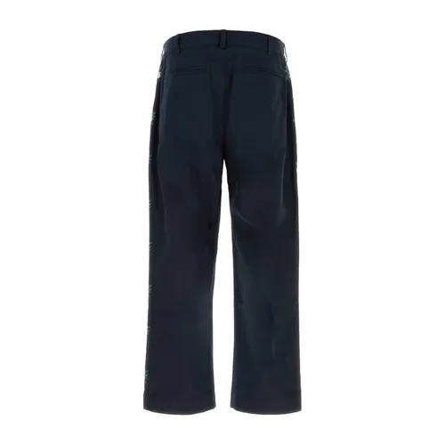 Trousers > Straight Trousers - - Baziszt - Modalova