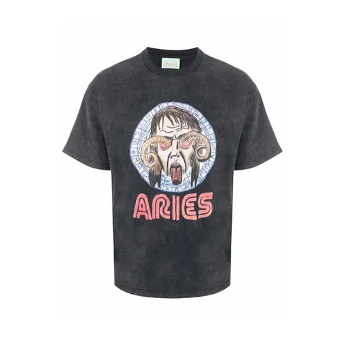 Aries - Tops > T-Shirts - Black - Aries - Modalova