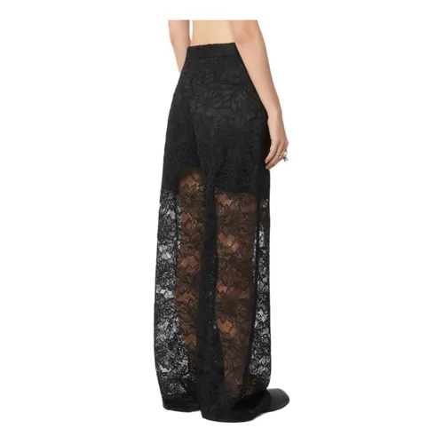 Trousers > Wide Trousers - - Sportmax - Modalova