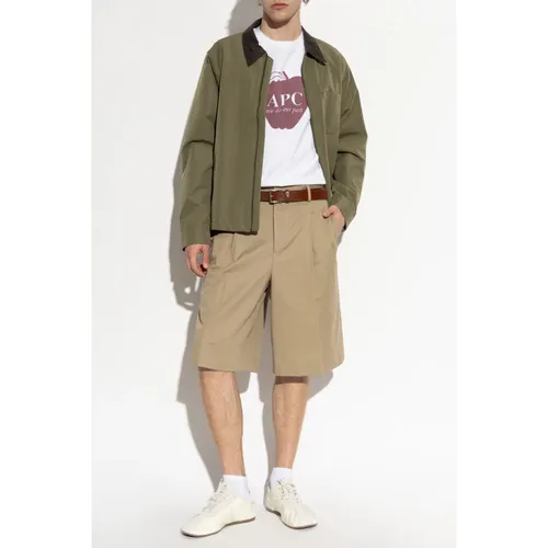 A.p.c. - Tops > T-Shirts - White - A.p.c. - Modalova