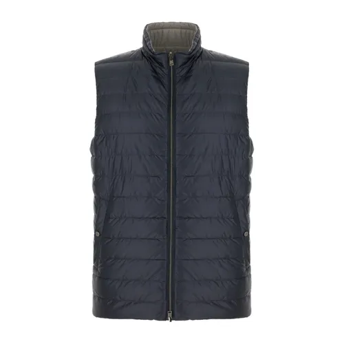 Herno - Jackets > Vests - Blue - Herno - Modalova