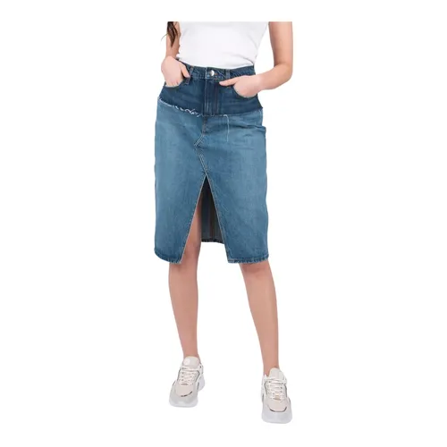 Skirts > Denim Skirts - - Frame - Modalova