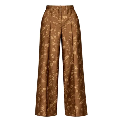 Trousers > Wide Trousers - - Max Mara Studio - Modalova